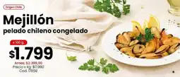 Coto Origen - mejillón pelado chileno congelado oferta