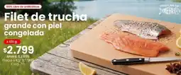 Coto Filet de trucha grande con piel congelada oferta