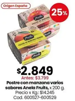 Coto Origen - postre con manzana varios sabores oferta