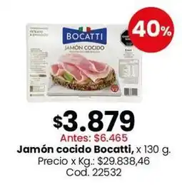 Coto Bocatti - jamón cocido oferta