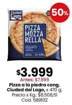 Coto Ciudad del lago - pizza mozza rella cong oferta