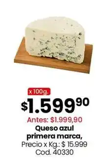 Coto Queso azul primera marca, cod. 40330 oferta