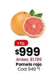 Coto Pomelo rojo cod: 549 oferta