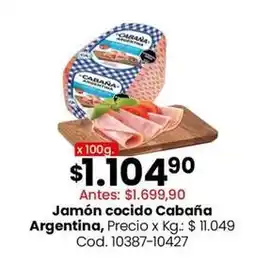 Coto Cabaña argentina - jamón cocido oferta