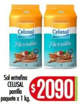 Celusal sal entrefina parrilla