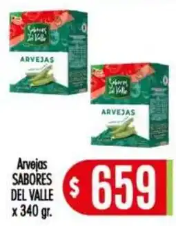 Supermercados Caracol Sabores del valle arvejas oferta