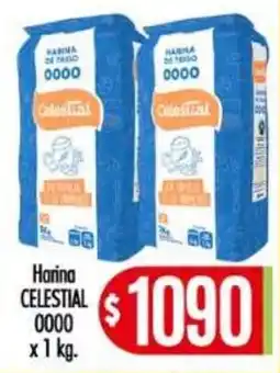 Supermercados Caracol Celestial harina de trigo 0000 oferta