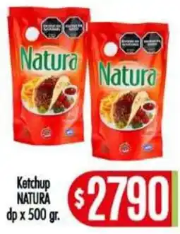 Supermercados Caracol Natura ketchup oferta