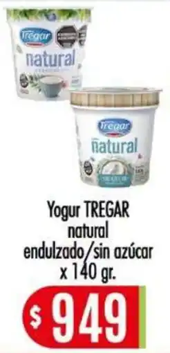 Supermercados Caracol Tregar yogur natural oferta