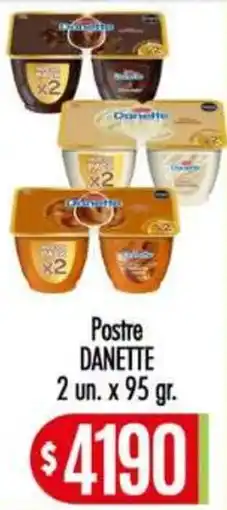 Supermercados Caracol Danette postre oferta