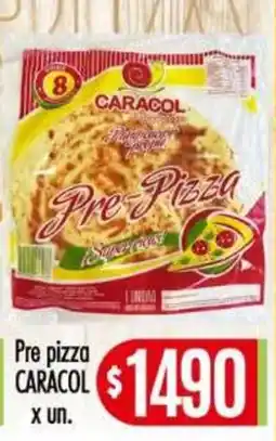 Supermercados Caracol Caracol pre pizza oferta