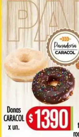 Supermercados Caracol Caracol donas oferta