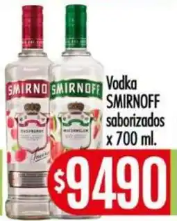 Supermercados Caracol Smirnoff vodka saborizados oferta