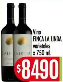 Supermercados Caracol La linda vino finca la linda varietales oferta