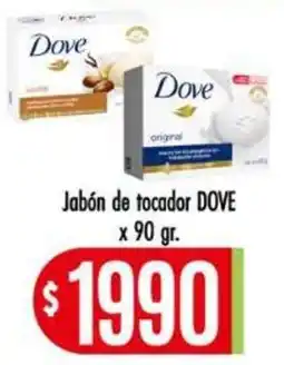 Supermercados Caracol Dove jabón de tocador oferta