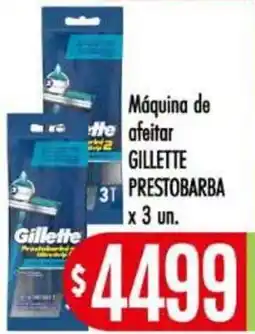 Supermercados Caracol Gillette maquina de afeitar prestobarba oferta