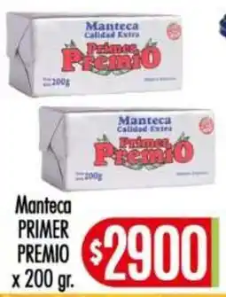 Supermercados Caracol Manteca primer premio oferta