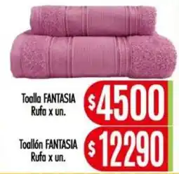 Supermercados Caracol Fantasia toalla rufa oferta