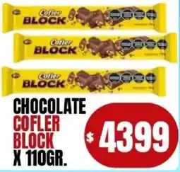 Supermercados Mariano Max Cofler chocolate block oferta