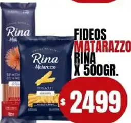 Supermercados Mariano Max Rina fideos matarazzo oferta
