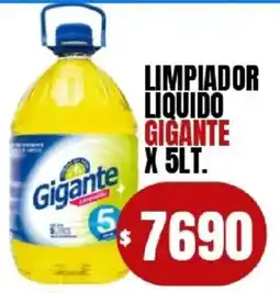 Supermercados Mariano Max Gigante limpiador liquido gigante oferta