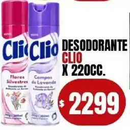 Supermercados Mariano Max Clio desodorante oferta