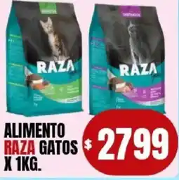 Supermercados Mariano Max Raza alimento gatos oferta