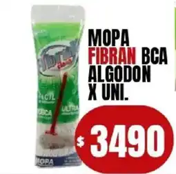 Supermercados Mariano Max Bca mopa fibran algodon oferta