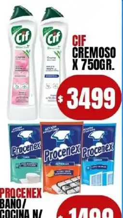 Supermercados Mariano Max Cif cremoso oferta