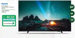 Hendel Philips 50" led 4k oferta
