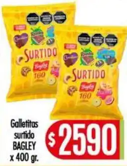 Supermercados Caracol Bagley galletitas surtido oferta
