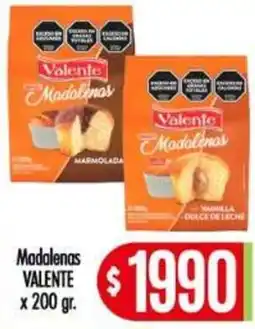 Supermercados Caracol Valente madalenas oferta