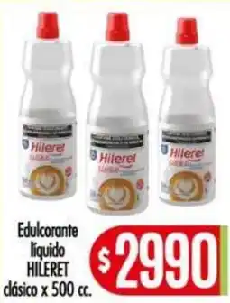 Supermercados Caracol Hileret edulcorante liquido clasico oferta
