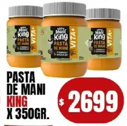 Supermercados Mariano Max Mani king pasta de mani oferta