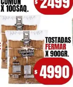 Supermercados Mariano Max Fermar tostadas oferta