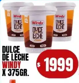 Supermercados Mariano Max Windy dulce de leche oferta