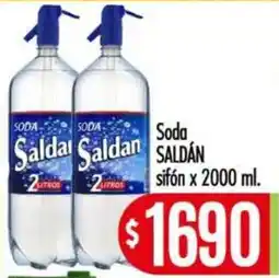 Supermercados Caracol Saldan soda oferta