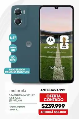 Hendel motorola moto g06 oferta