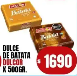 Supermercados Mariano Max Dulcor dulce de batata oferta