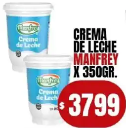 Supermercados Mariano Max Manfrey crema de leche oferta
