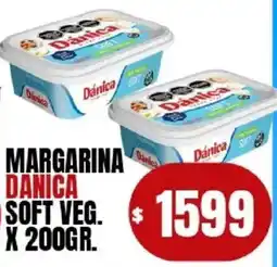 Supermercados Mariano Max Danica margarina soft veg. oferta