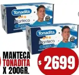 Supermercados Mariano Max Tonadita manteca clasica oferta