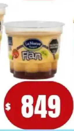 Supermercados Mariano Max La Nueva flan oferta