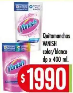 Supermercados Caracol Vanish quitamanchas color/blanco oferta