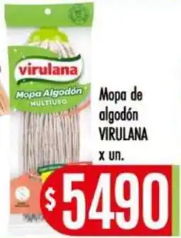 Supermercados Caracol Virulana mopa algodón multiuso oferta