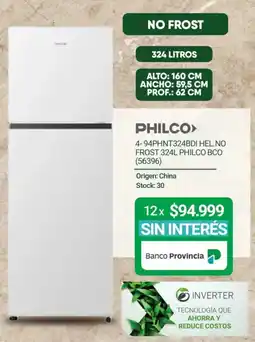 Hendel Philco refrigerador 324 litros oferta