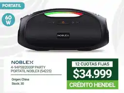Hendel Noblex portatil noblex oferta