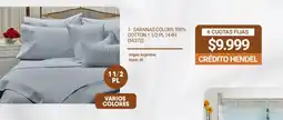 Hendel Sabanas colors 100% oferta