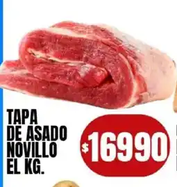 Supermercados Mariano Max Tapa de asado novillo oferta