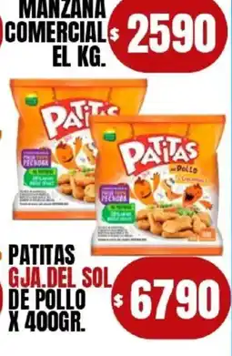 Supermercados Mariano Max Patitas de pollo oferta